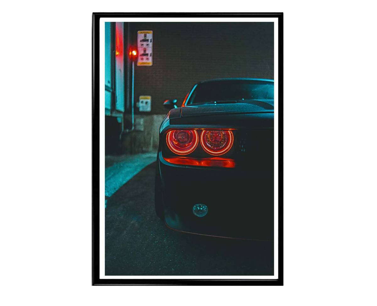 Muscle Car Poster, Car Lover Poster, Hypebeast Poster, Urban Wall Art, Sports Car Wall Art, Gear Head Posters, Classic Car Art - Poster | Canvas Wall Art Print