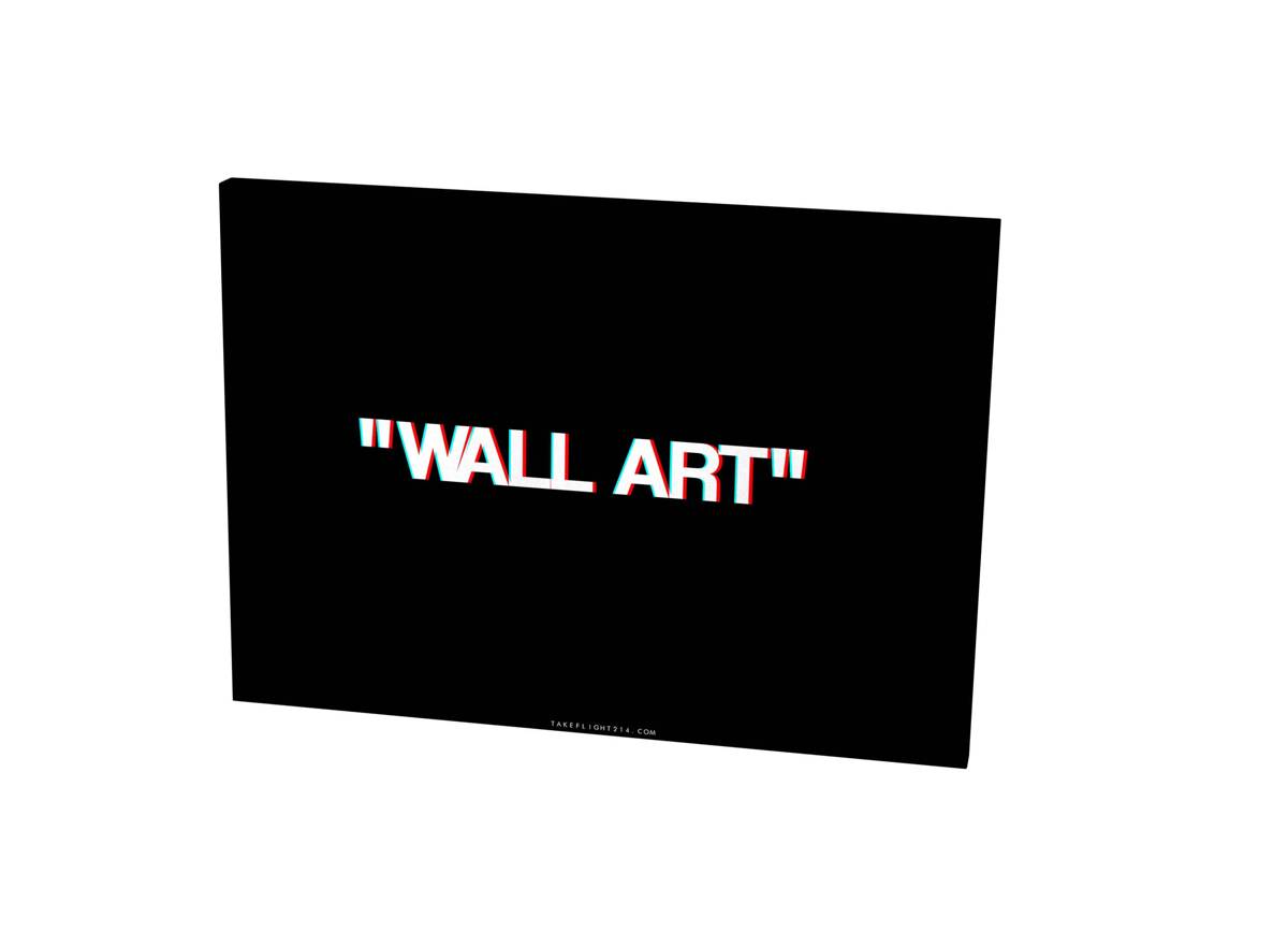 Wall Art Minimal Canvas Print, Hypebeast Canvas, Hip Hop Canvas Art, Urban Wall Art, Sneaker Art Canvas, Motivational Canvas Art - Poster | Canvas Wall Art Print
