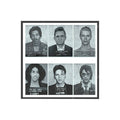 Music Mugshot 2 Poster, Celebrity Mugshot Poster, Rock And Roll Poster, Black And White Posters, Music Poster, Famous Mugshot Poster - Poster | Canvas Wall Art Print