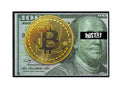 Crypto Poster, Hypebeast Poster, Motivational Poster, Bitcoin Art, Trader Wall Art, Forex Posters, Money Poster, Ben Franklin Posters - Poster | Canvas Wall Art Print
