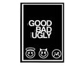 The Good The Bad And The Ugly Minimal Movie Poster, Film Poster, Minimilist Art Print, Western Movie Poster, Home Office Decor, Cowboy Movie - Poster | Canvas Wall Art Print