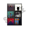 J Cole Minimal Album History Metal Print, Hypebeast Poster, Music Aluminum Print, Streetwear Art, Metal Wall Art, Rap Song Quote Art - Poster | Canvas Wall Art Print