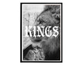 Kings Lion Black And White Poster, Hypebeast Poster, Urban Wall Art, Hypebeast Decor, Gangster Movie Posters, Old English Poster, Rap Poster - Poster | Canvas Wall Art Print