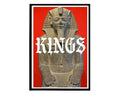 Kings Tut Red Poster, Pharaoh Poster, Hypebeast Poster, Urban Wall Art, Hypebeast Decor, Pop Art Posters, Old English Poster, Rap Poster - Poster | Canvas Wall Art Print
