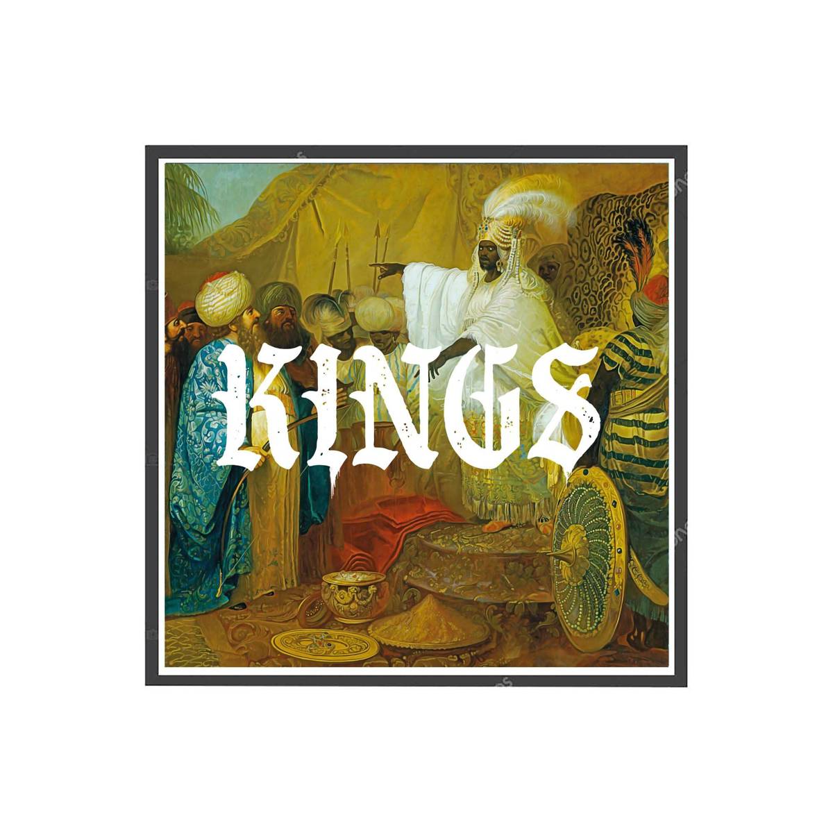 Kings Classic Art Poster, Black Pride Poster, Hypebeast Poster, Ados Poster, Urban Wall Art, Inspirational Poster, Black America Wall Art - Poster | Canvas Wall Art Print