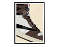 Cactus Jack Air Jordan 1 Sneaker Poster, Sneaker Head Poster, Hypebeast Poster, Kicks Poster, Streetwear Posters, Sneaker Wall Art - Poster | Canvas Wall Art Print