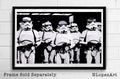 Star Wars Empire Stormtroopers Illustration #1 - Film Movie - Poster | Canvas Wall Art Print