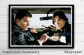 Supernatural Dean And Sam Winchester Illustration - Horror Comedy Television - Poster | Canvas Wall Art Print
