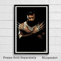 Wolverine Xmen Hugh Jackman Logan Illustration #7 - Superhero Comicbook Film Movie - Poster | Canvas Wall Art Print