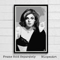 The Graduate Mrs. Robinson Illustration - Classic Movie Film - Poster | Canvas Wall Art Print