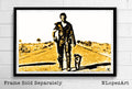 Mad Max Illustration - Action Sci-Fi Movie Film - Poster | Canvas Wall Art Print