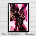 Gambit Xmen Illustration #4 - Comic Book Superhero - Poster | Canvas Wall Art Print