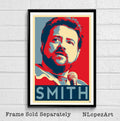Kevin Smith Comedy Director Nerd Icon - Poster | Canvas Wall Art Print