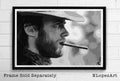 Clint Eastwood - Man With No Name Cowboy Illustration #5 - Movie Western Film - Poster | Canvas Wall Art Print