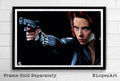 Black Widow Marvel Avengers Illustration - Superhero Film Comic Book Movie - Poster | Canvas Wall Art Print