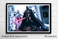 Darth Vader And Stormtroopers Star Wars Illustration #1 - Empire Sci-Fi Film Movie - Poster | Canvas Wall Art Print