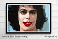 Dr Frankenfurter From Rocky Horror Picture Show Illustration #2 - Frank N. Furter Tim Curry - Poster | Canvas Wall Art Print