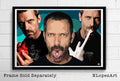 The House M.D. (The Trinity: The Doctor, The Addict, And The Asshole) Illustration - Television - Poster | Canvas Wall Art Print