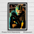 Kick-Ass Illustration - Superhero Comicbook Film Movie - Poster | Canvas Wall Art Print