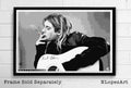 Kurt Cobain From Nirvana Illustration #2 - Rock And Roll Music Icon - Poster | Canvas Wall Art Print