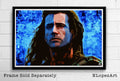 William Wallace From Braveheart Illustration - Scottish Movie Film - Poster | Canvas Wall Art Print