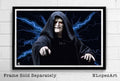 The Emperor Darth Sidious From Star Wars Illustration - Sith Lord Film Sci-Fi Movie - Poster | Canvas Wall Art Print