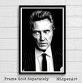 Christopher Walken Illustration - Hollywood Icon Film Movie - Poster | Canvas Wall Art Print