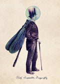 Inspector Dragonfly - Poster | Canvas Wall Art Print