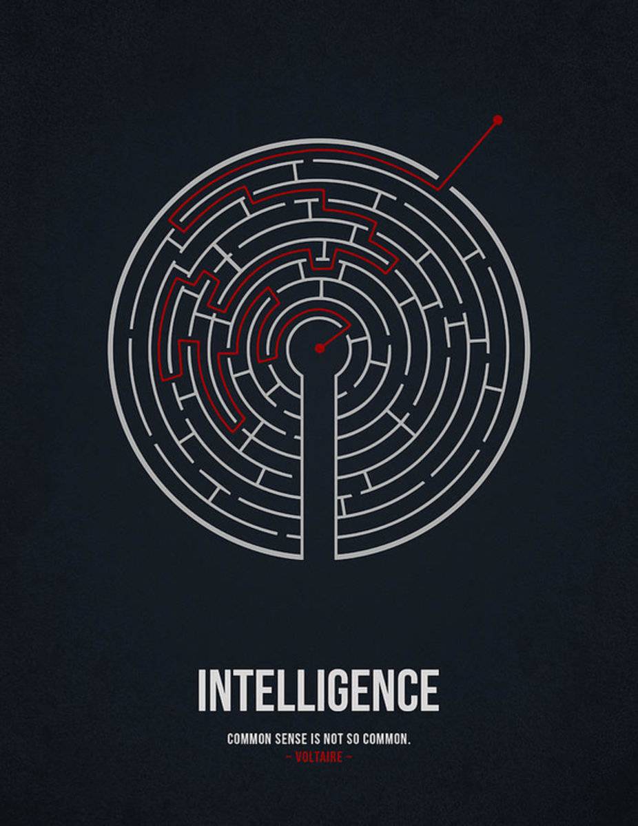 Intelligence - Poster | Canvas Wall Art Print