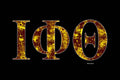 Iota Phi Theta - Black - Poster | Canvas Wall Art Print