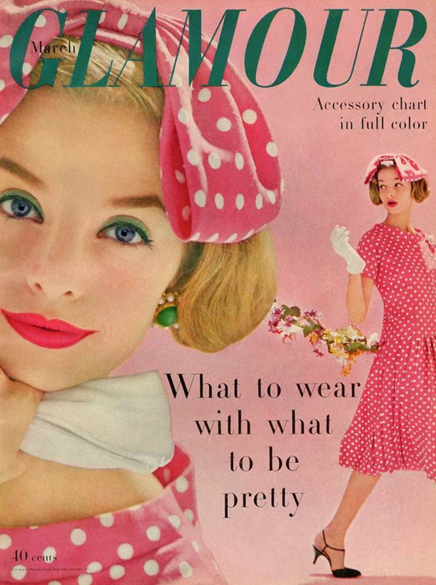 Iris Bianchi On The Cover Of Glamour - Poster | Canvas Wall Art Print