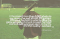 Ispirational Sports Quotes Michael Jordan - Poster | Canvas Wall Art Print