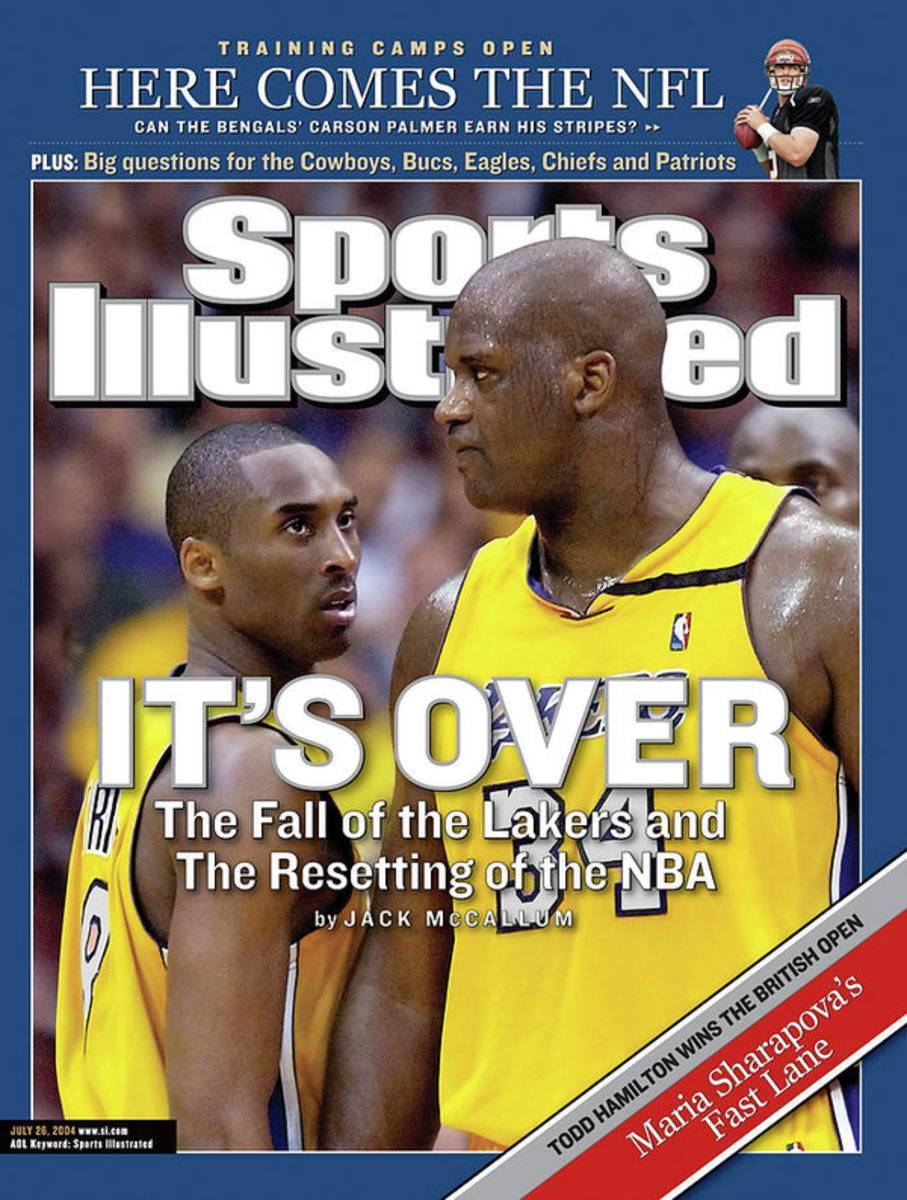 Its Over The Fall Of The Lakers And The Resetting Of The Nba Sports Illustrated Cover - Poster | Canvas Wall Art Print