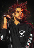 J Cole - Rapper - Poster | Canvas Wall Art Print
