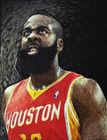 James Harden - Poster | Canvas Wall Art Print