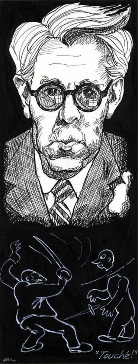 James Thurber - Poster | Canvas Wall Art Print