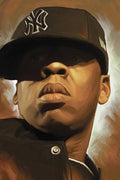 Jay-Z Artwork - Rapper - Poster | Canvas Wall Art Print