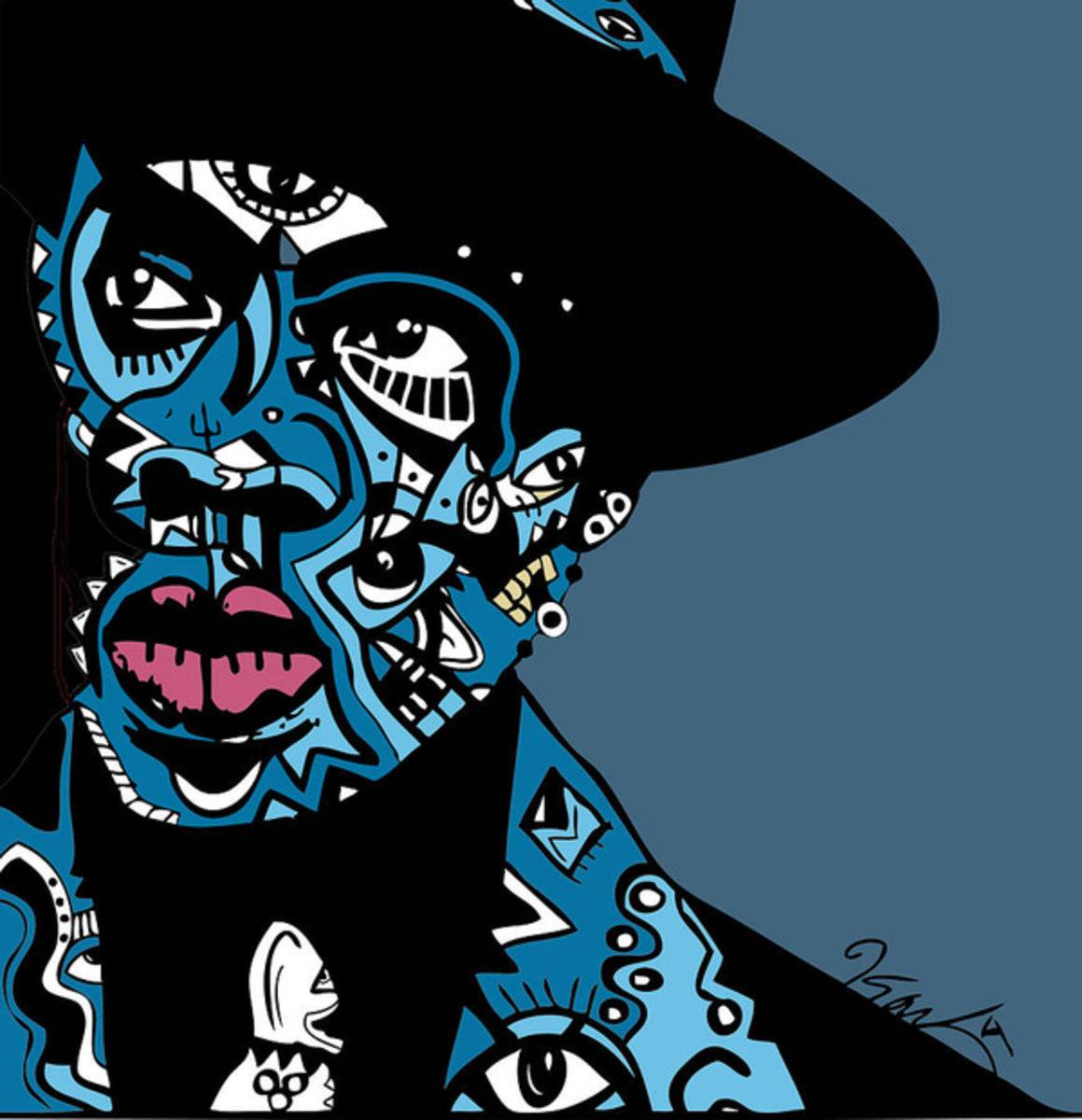 Jay Z Full Color - Rapper - Poster | Canvas Wall Art Print