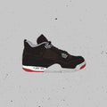 Jordan 4 Black Cement - Poster | Canvas Wall Art Print