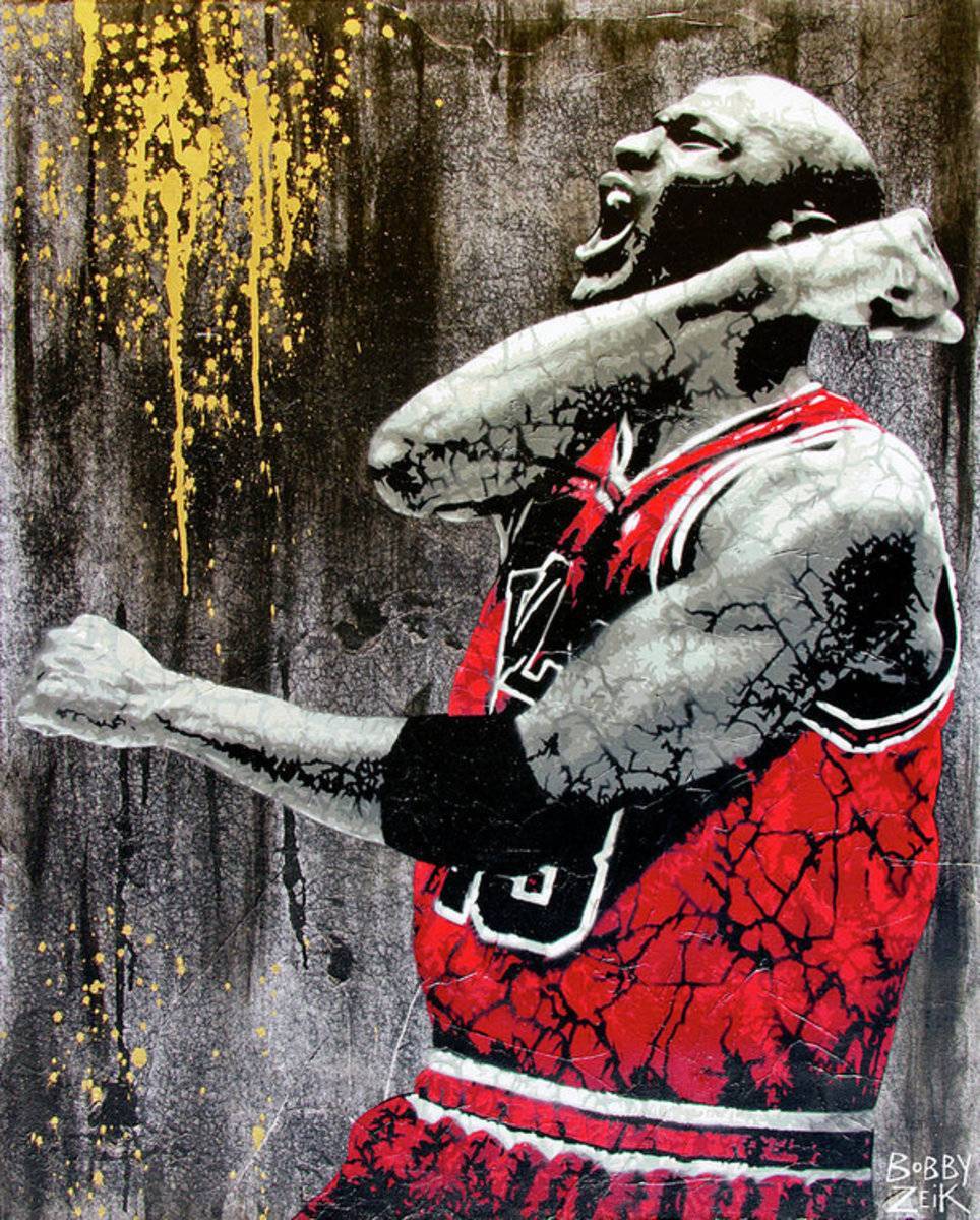 Jordan - The Best There Ever Was - Poster | Canvas Wall Art Print