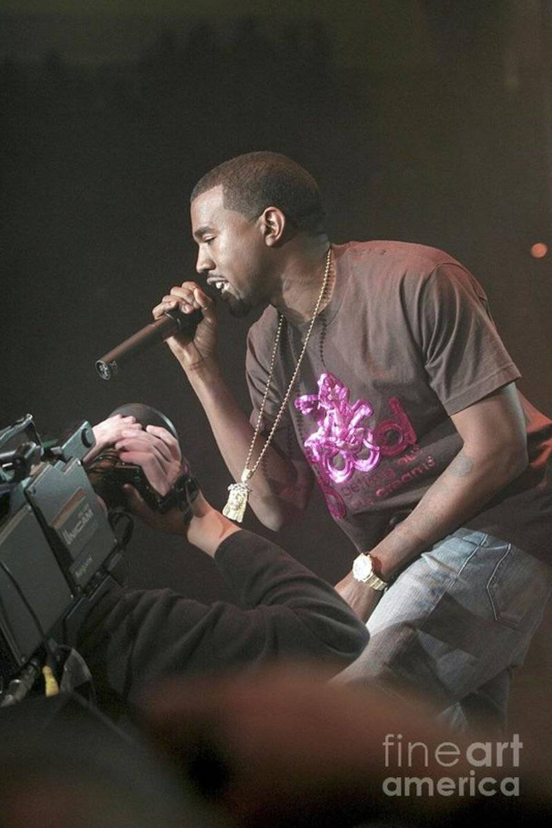Kanye West - Rapper - Poster | Canvas Wall Art Print