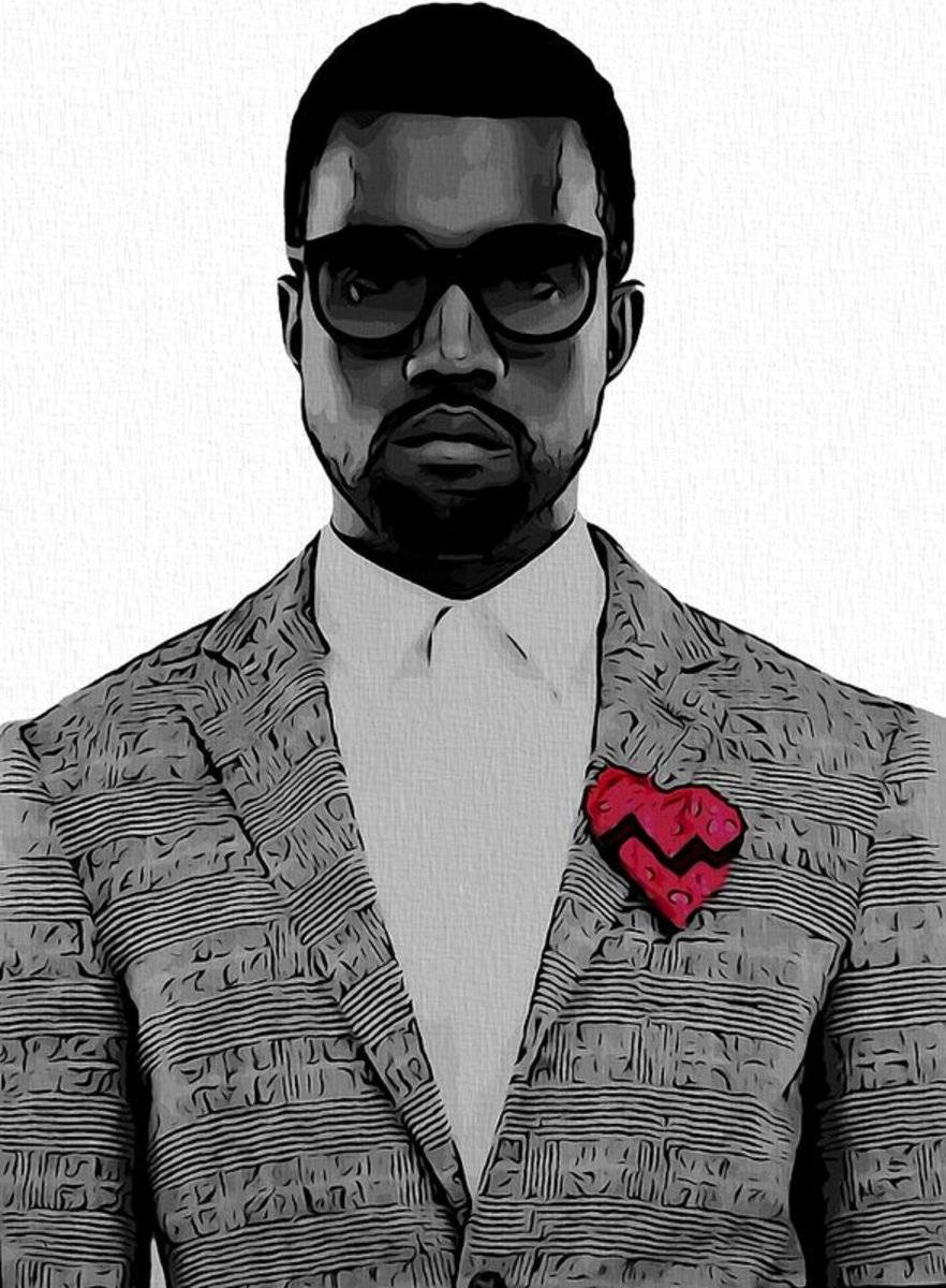 Kanye West - Rapper - Poster | Canvas Wall Art Print