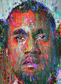 Kanye West - Rapper - Poster | Canvas Wall Art Print