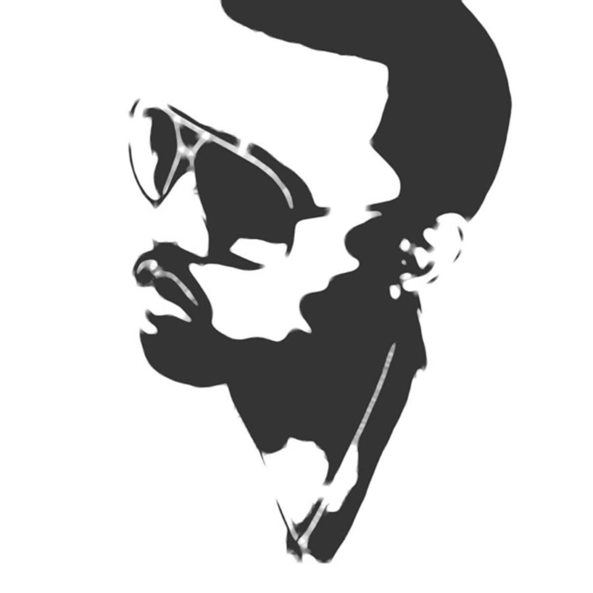 Kanye West Silhouette - Rapper - Poster | Canvas Wall Art Print