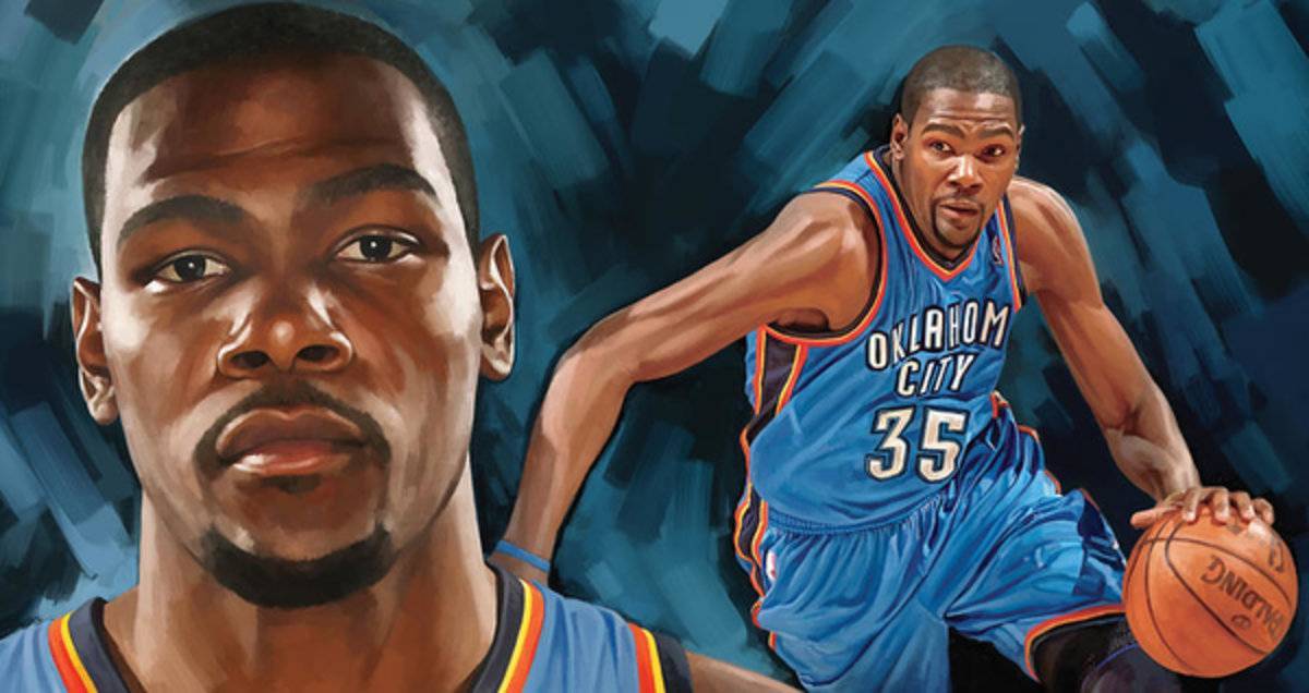 Kevin Durant Artwork - Poster | Canvas Wall Art Print