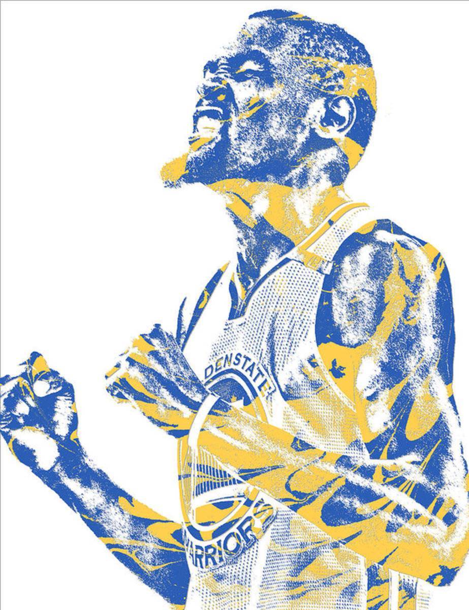 Kevin Durant Golden State Warriors Pixel Art 32 - Poster | Canvas Wall Art Print