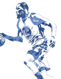 Kevin Durant Golden State Warriors Pixel Art 4 - Poster | Canvas Wall Art Print