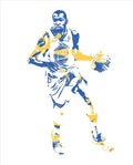 Kevin Durant Golden State Warriors Pixel Art 50 - Poster | Canvas Wall Art Print