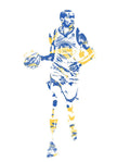 Kevin Durant Golden State Warriors Pixel Art 53 - Poster | Canvas Wall Art Print