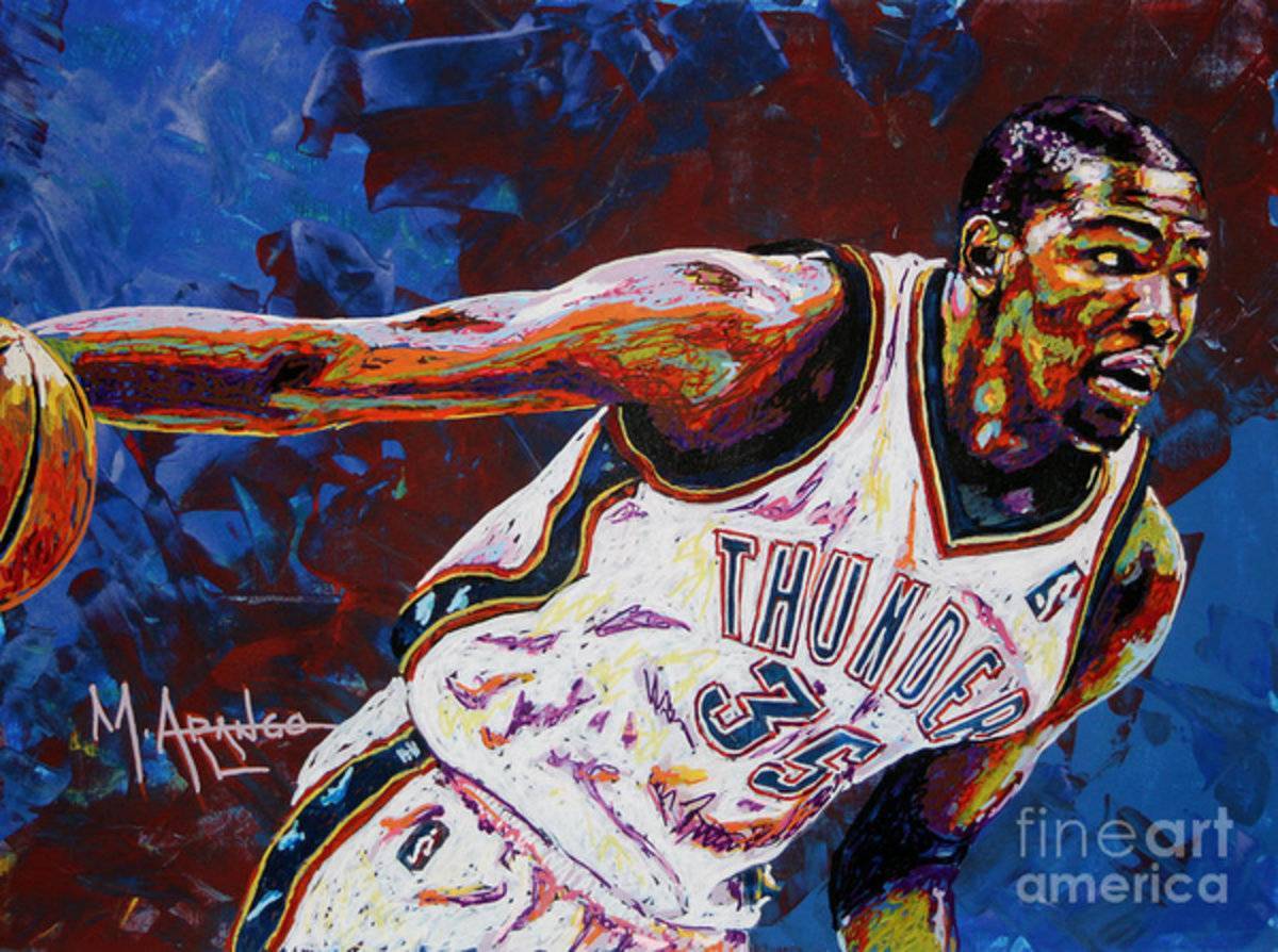 Kevin Durant - Poster | Canvas Wall Art Print